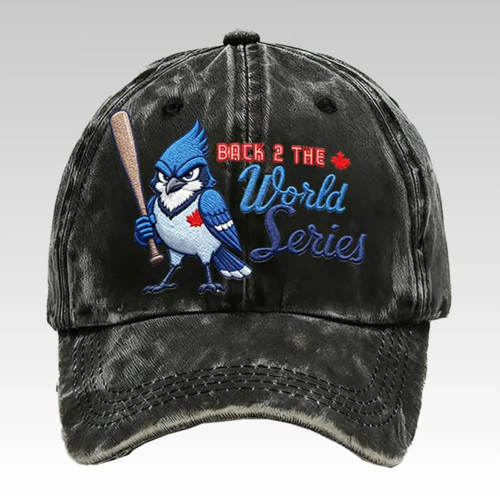 2025 Blue Jays Back 2 The World Series Hat - Bigfirefashion