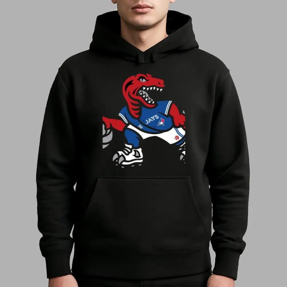 2025 Blue Jays Dinosaur World Series Shirt - Bigfirefashion