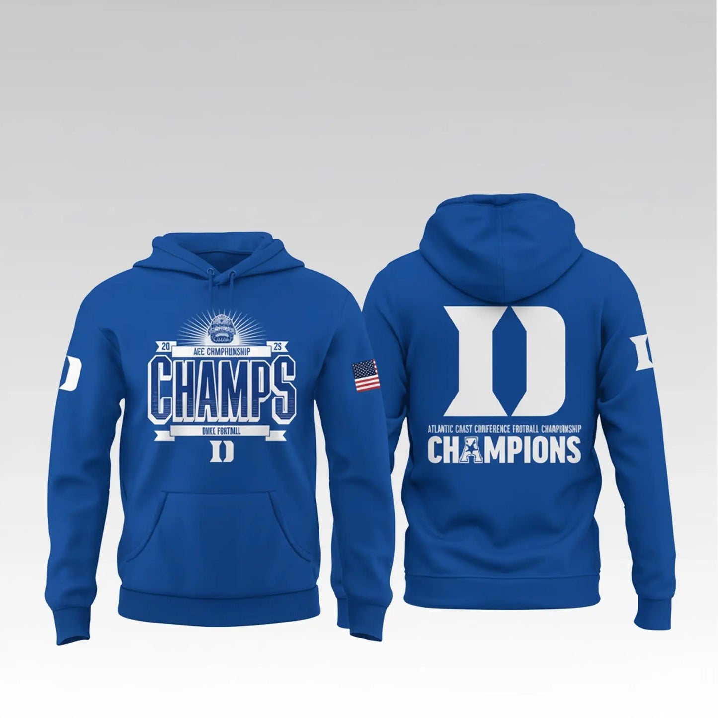 2025 Duke Football ACC Championship Shirt Bigfirefashion