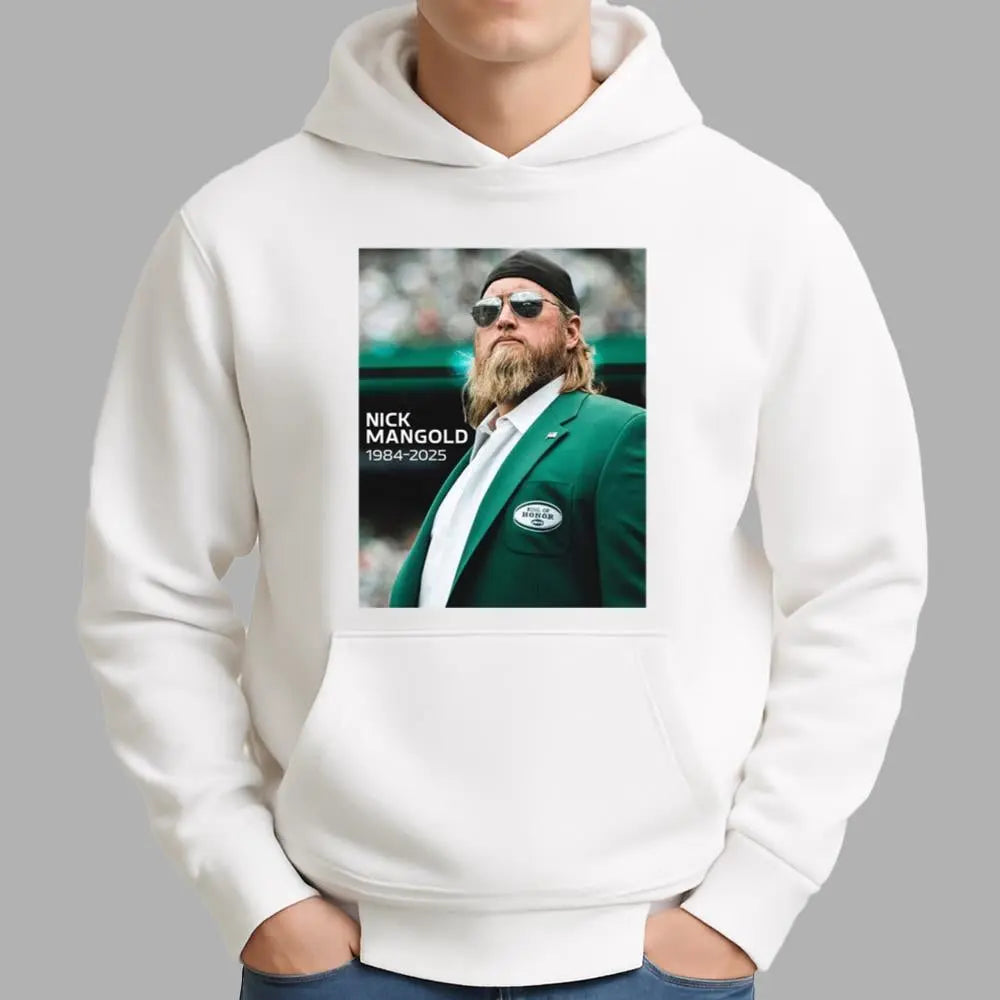 2025 Nick Mangold Rest In Peace Shirt - Bigfirefashion