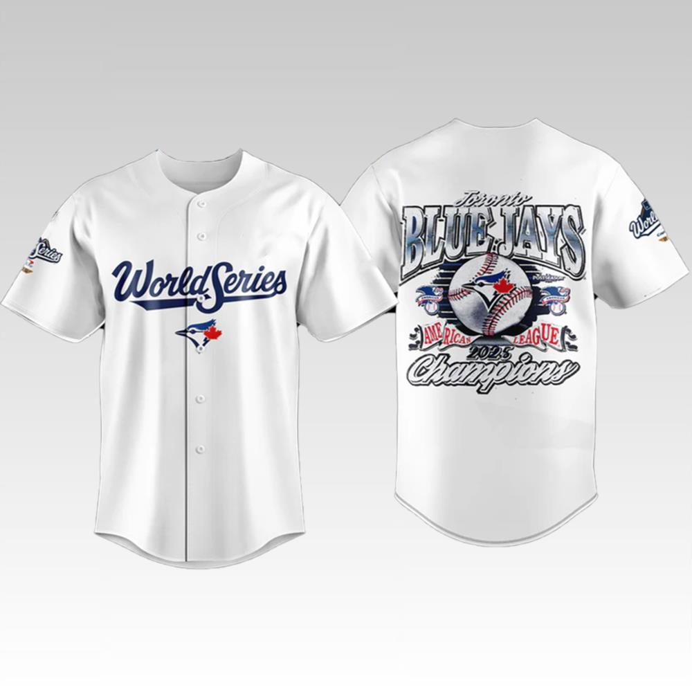 2025 Toronto Blue Jays American League Champions Jersey