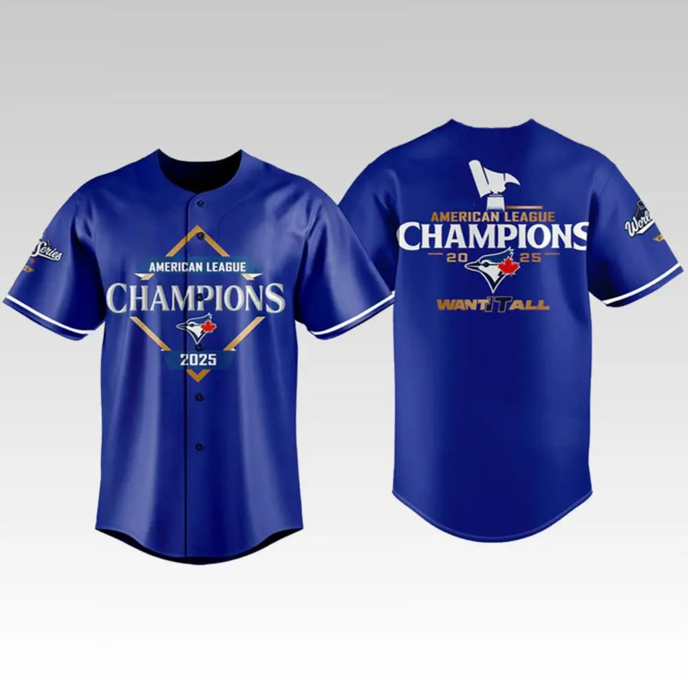 Toronto Blue Jays American League Champions 2025 Jersey - Bigfirefashion