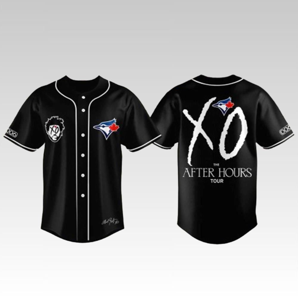 2025 Toronto Blue Jays The Weeknd After Hours Tour Jersey