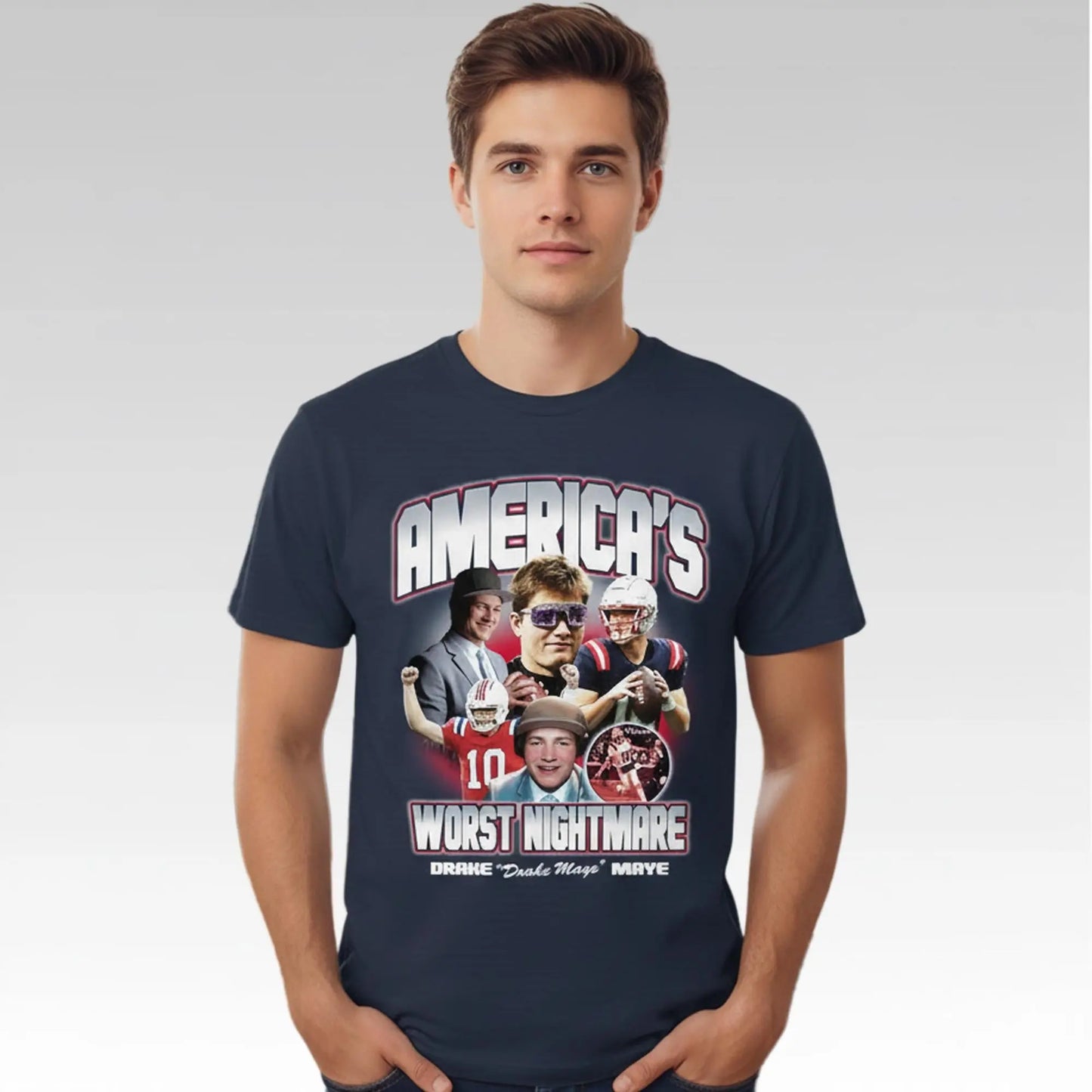 2026 America's Worst Nightmare Drake Maye Shirt