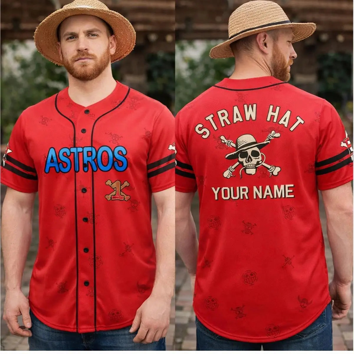 2026 Astros Straw Hat Crew One Piece Jersey