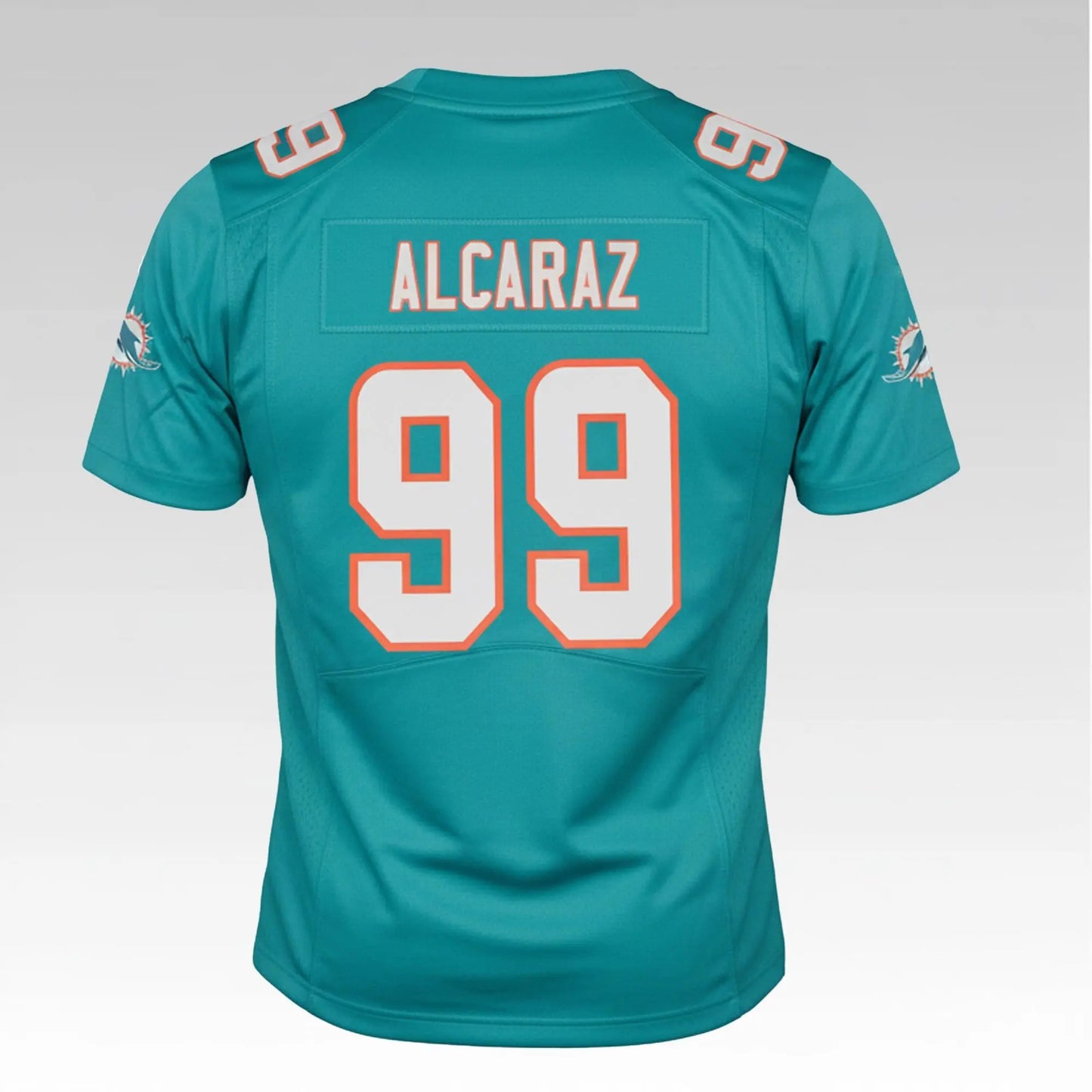 2026 Carlos Alcaraz Miami Dolphins Jersey Bigfirefashion