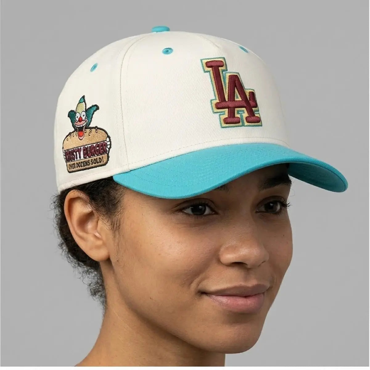 2026 LA Dodgers Simpsons Krusty Hat