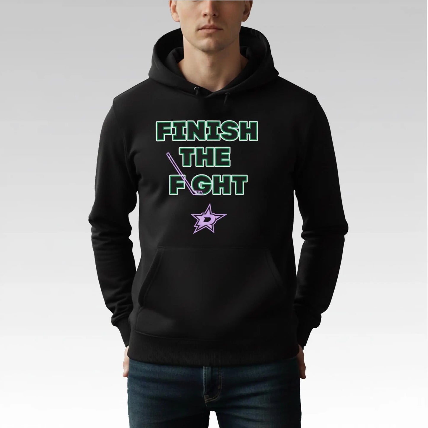 Dallas Star Finsh The Fight Shirt Bigfirefashion