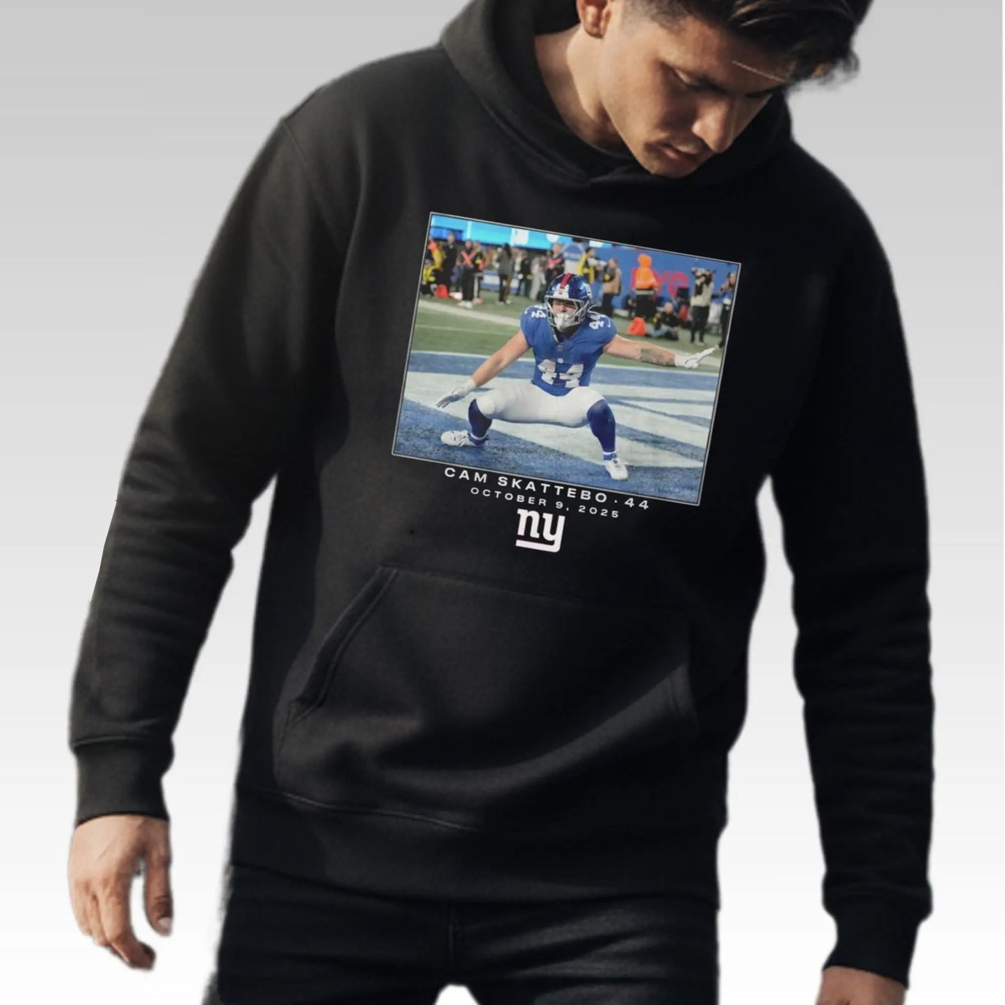 Giants John Michael Schmitz Cam Skattebo 44 Shirt - Bigfirefashion