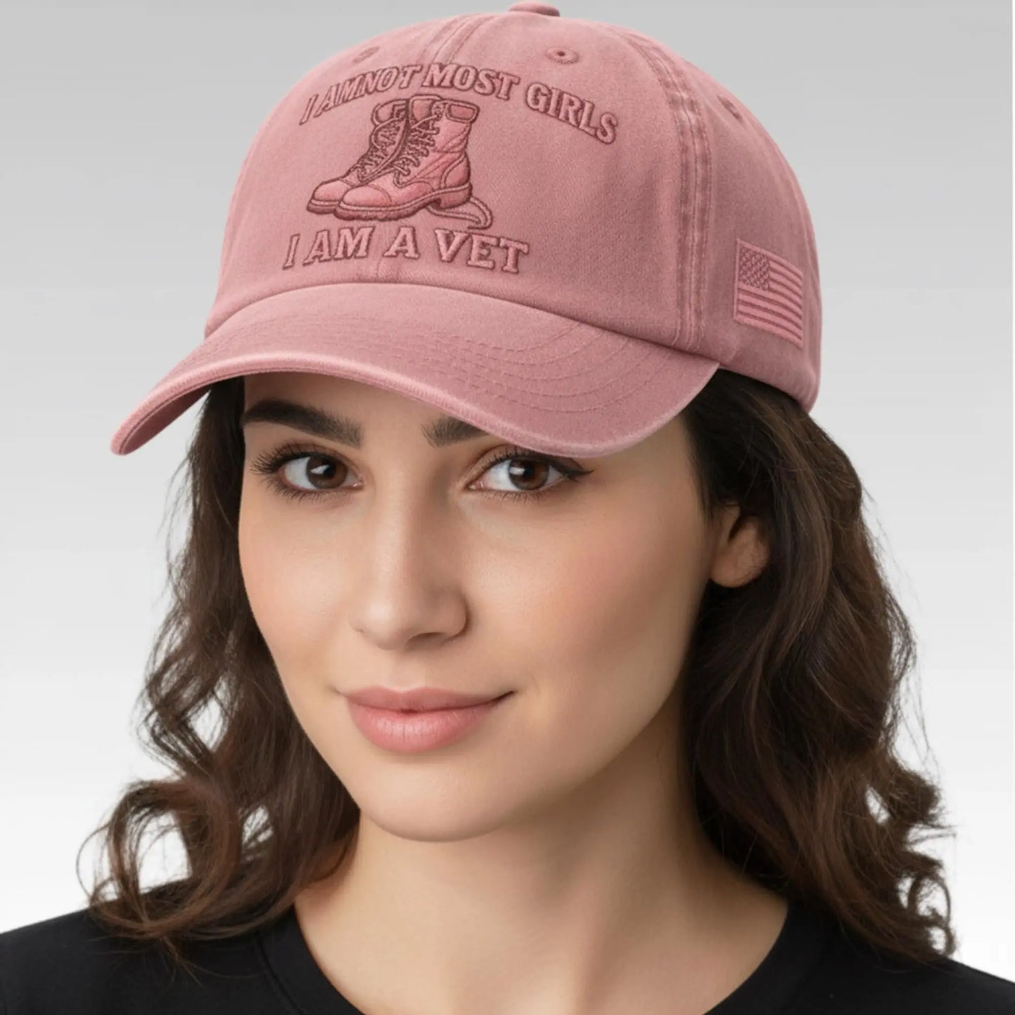 I Am Not Most Girls I Am A Vet Hat - Bigfirefashion