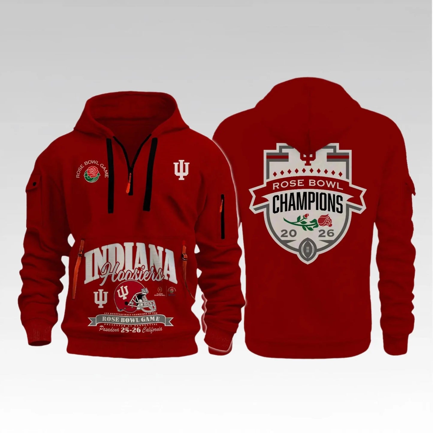 Indiana Hoosiers Champions Zip Hoodie Bigfire Fashion