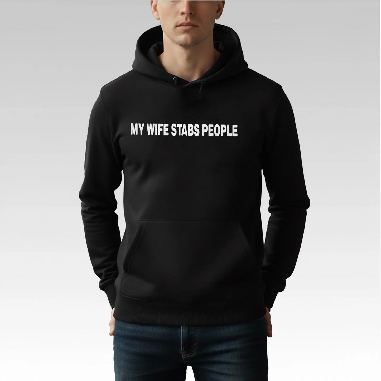 Javier Gabriel My Wife Stabs People Shirt Bigfirefashion