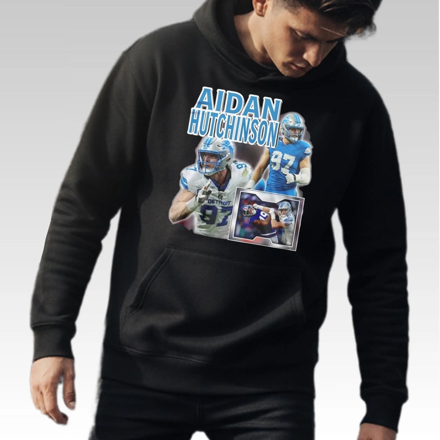 Kelvin Sheppard Wear Aidan Hutchinson Shirt - Bigfirefashion