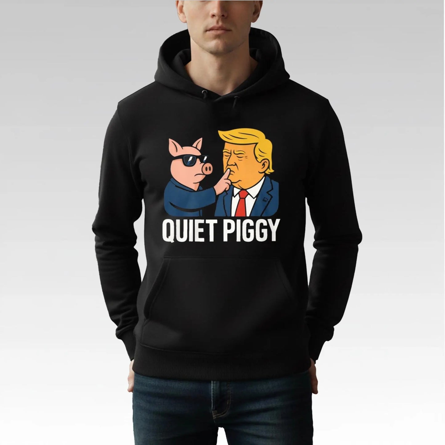 Lucas Sanders Quiet Piggy Trump Shirt Bigfirefashion