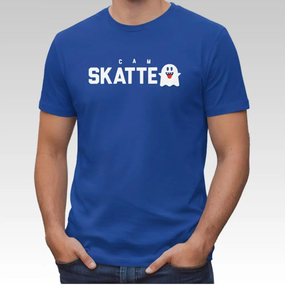 Peter Schrager Caw Skater Ghost Halloween Shirt - Bigfirefashion