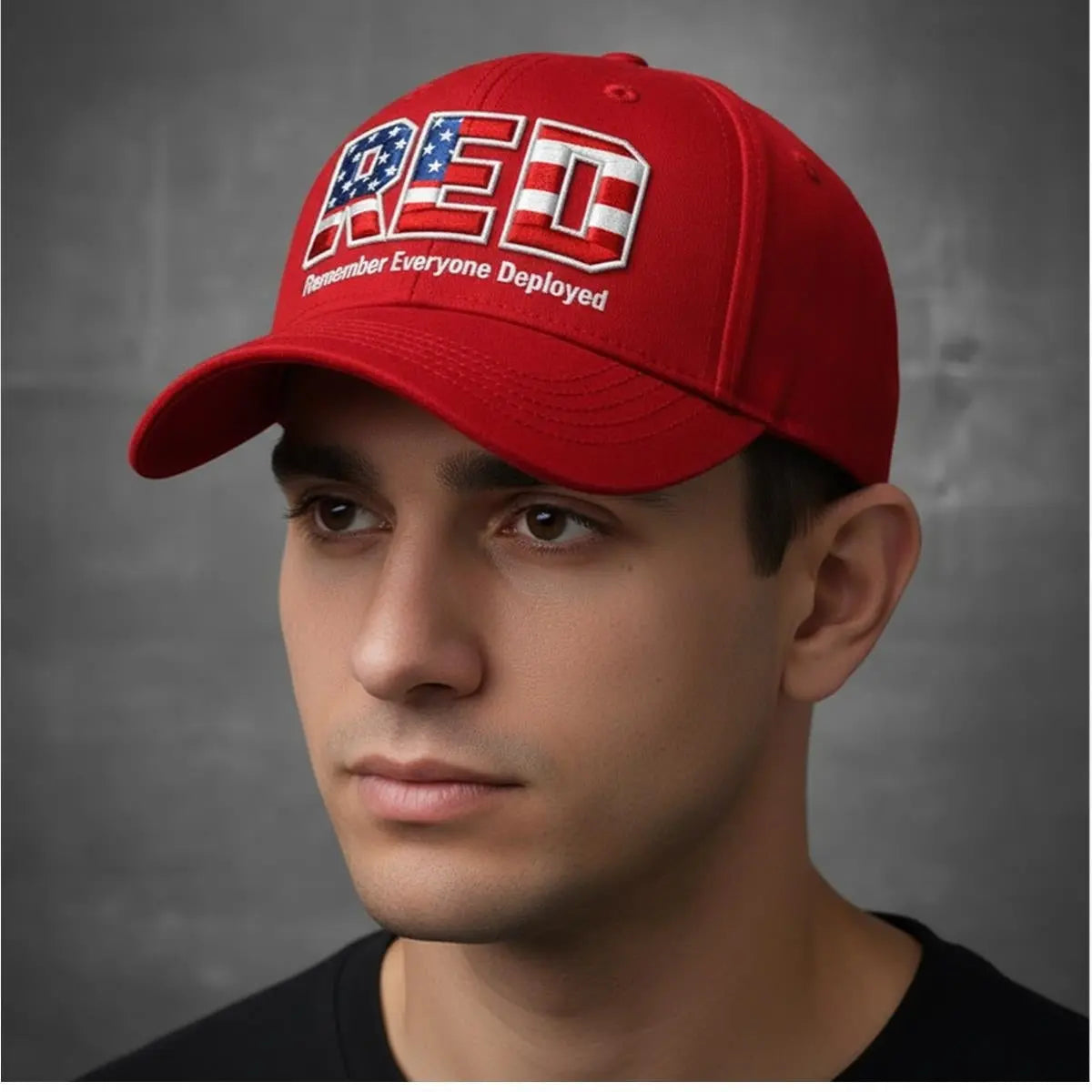 RED Remember Everyone Deployed Hat
