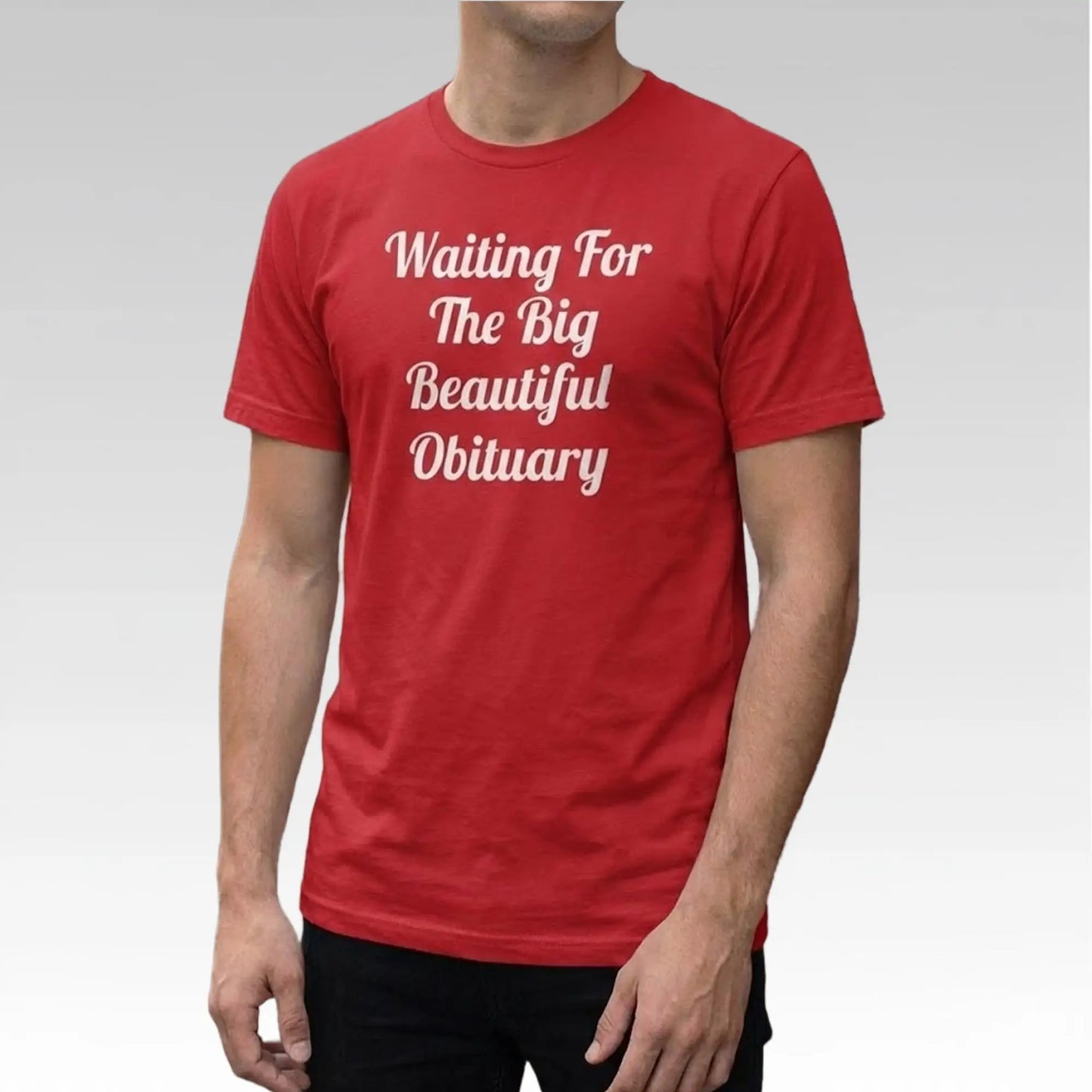 Stephen King Waiting For The Big Beautiful Obituary Shirt