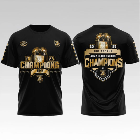 2025 Army Black Knights Champions Shirt