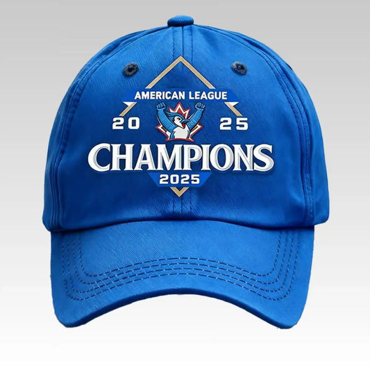 2025 Blue Jays American League Champions Hat - Bigfirefashion