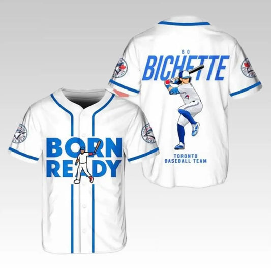 2025 Blue Jays Born Ready Baseball Jersey - Bigfirefashion