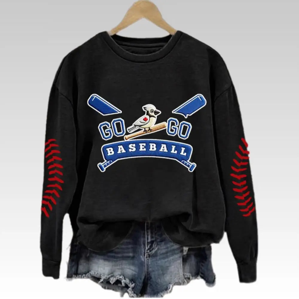 2025 Blue Jays Go Baseball Sweatshirt - Bigfirefashion
