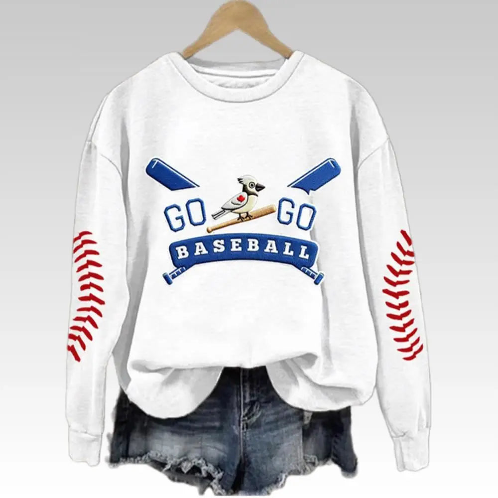 2025 Blue Jays Go Baseball Sweatshirt - Bigfirefashion
