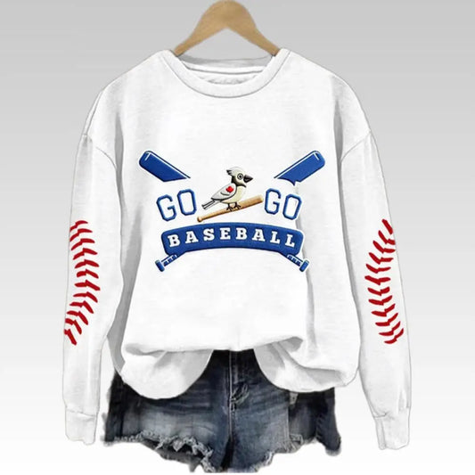 2025 Blue Jays Go Baseball Sweatshirt - Bigfirefashion