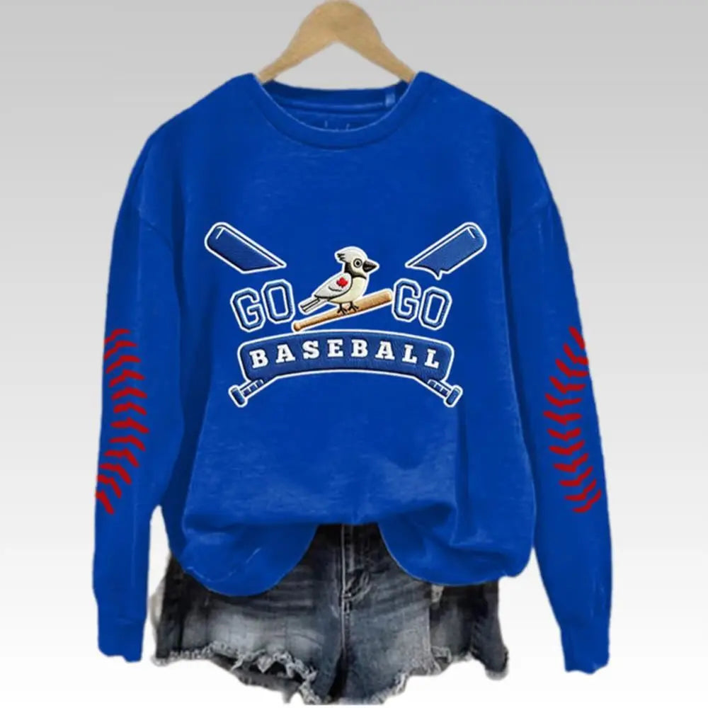 2025 Blue Jays Go Baseball Sweatshirt - Bigfirefashion