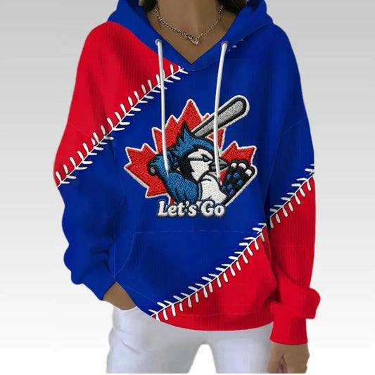 2025 Blue Jays Let's Go Hoodie - Bigfirefashion