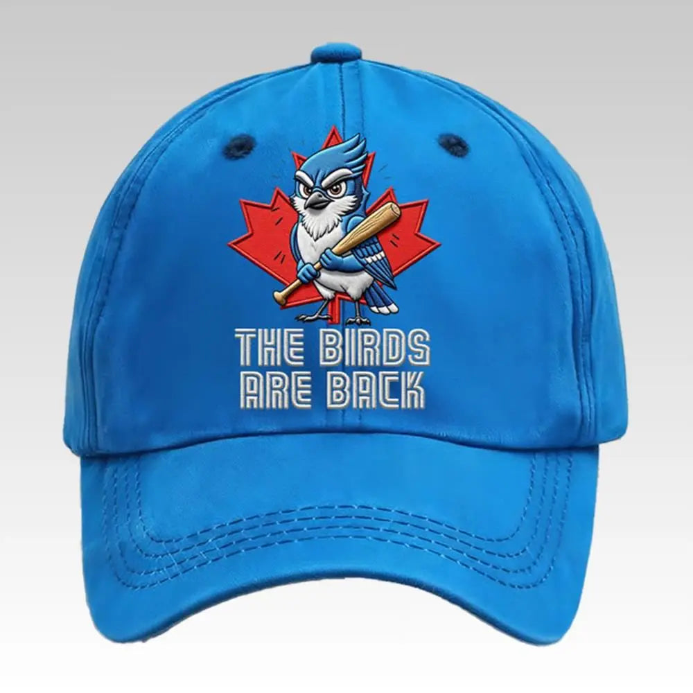 2025 Blue Jays The Birds Are Back Hat - Bigfirefashion