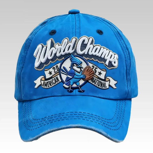 2025 Blue Jays World Champs American National Hat - Bigfirefashion