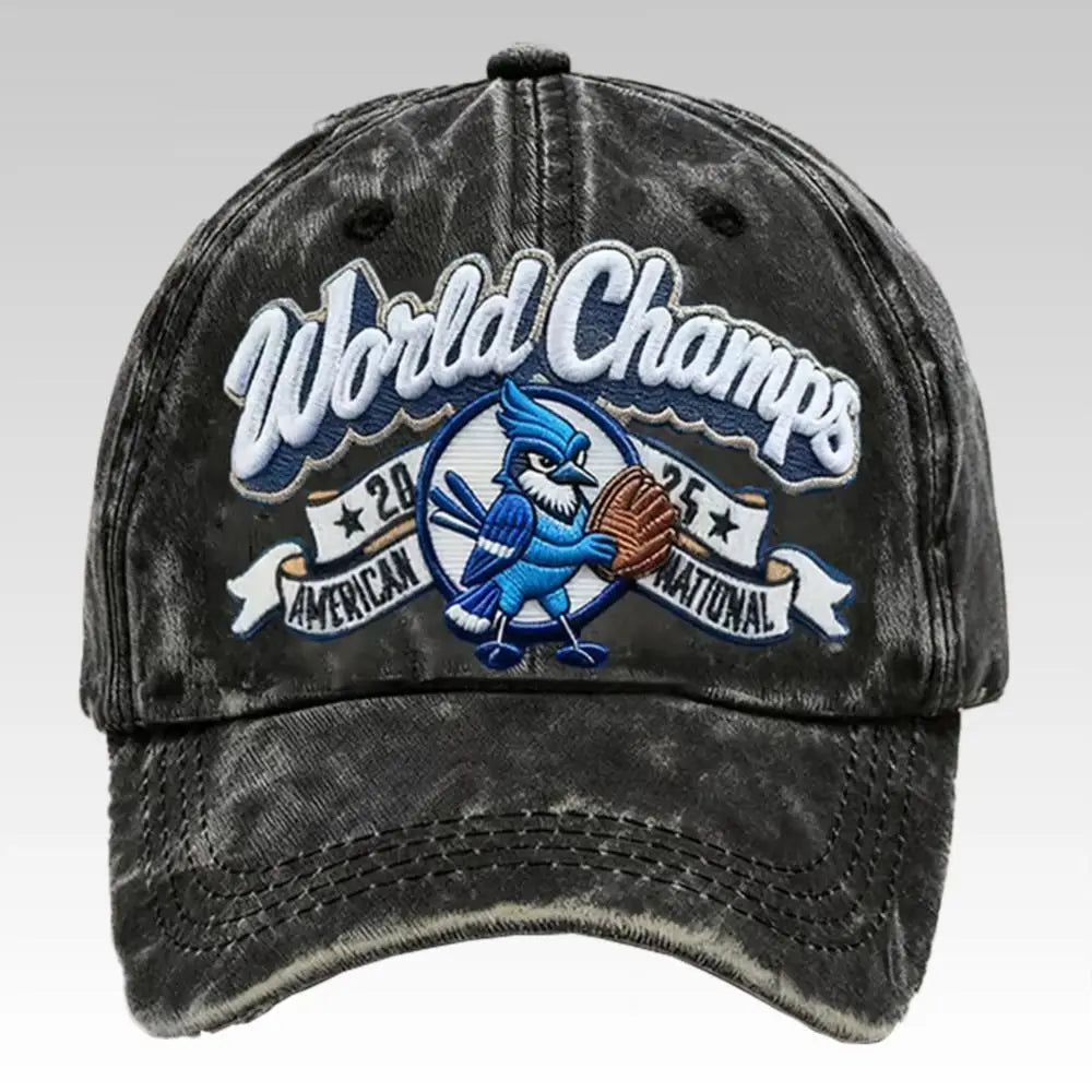 2025 Blue Jays World Champs American National Hat - Bigfirefashion