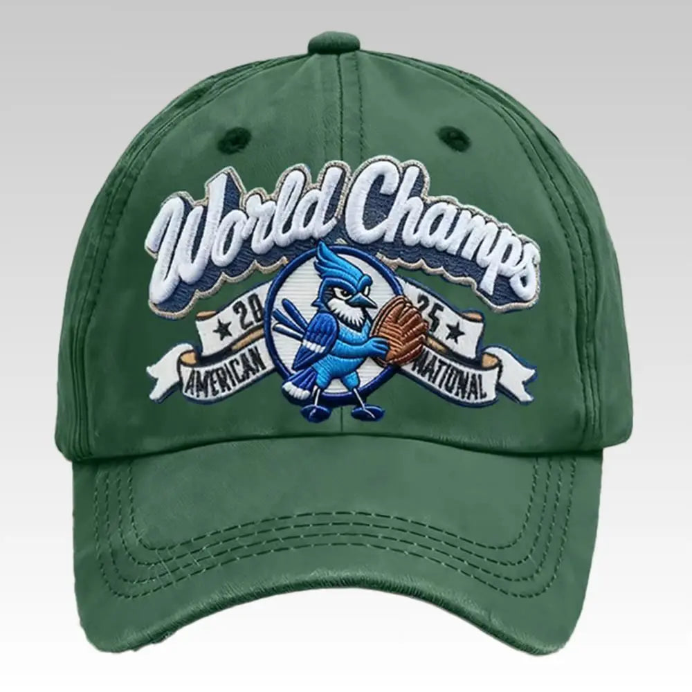 2025 Blue Jays World Champs American National Hat - Bigfirefashion