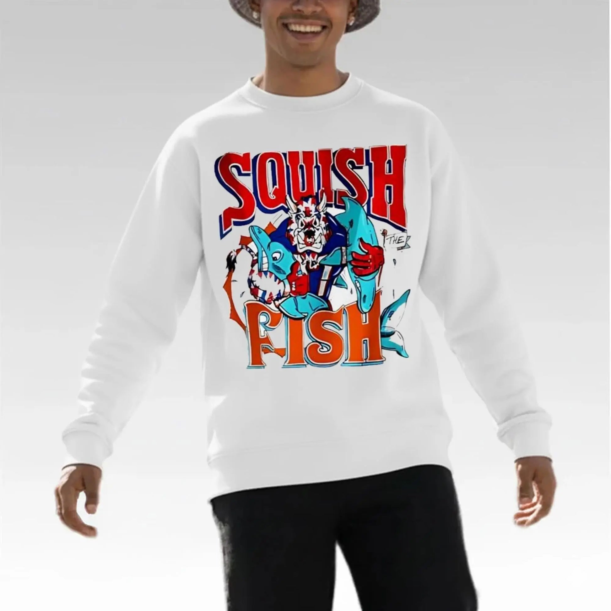 2025 Buffalo Bills Squish The Fish Shirt - Bigfirefashion