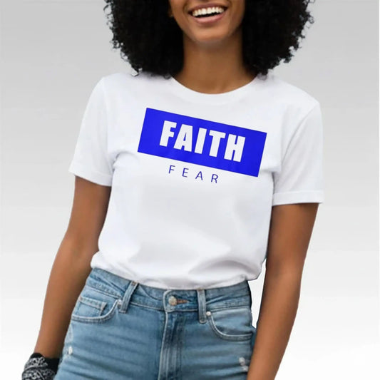 2025 Byu Cougars Football Faith Fear Shirt - Bigfirefashion