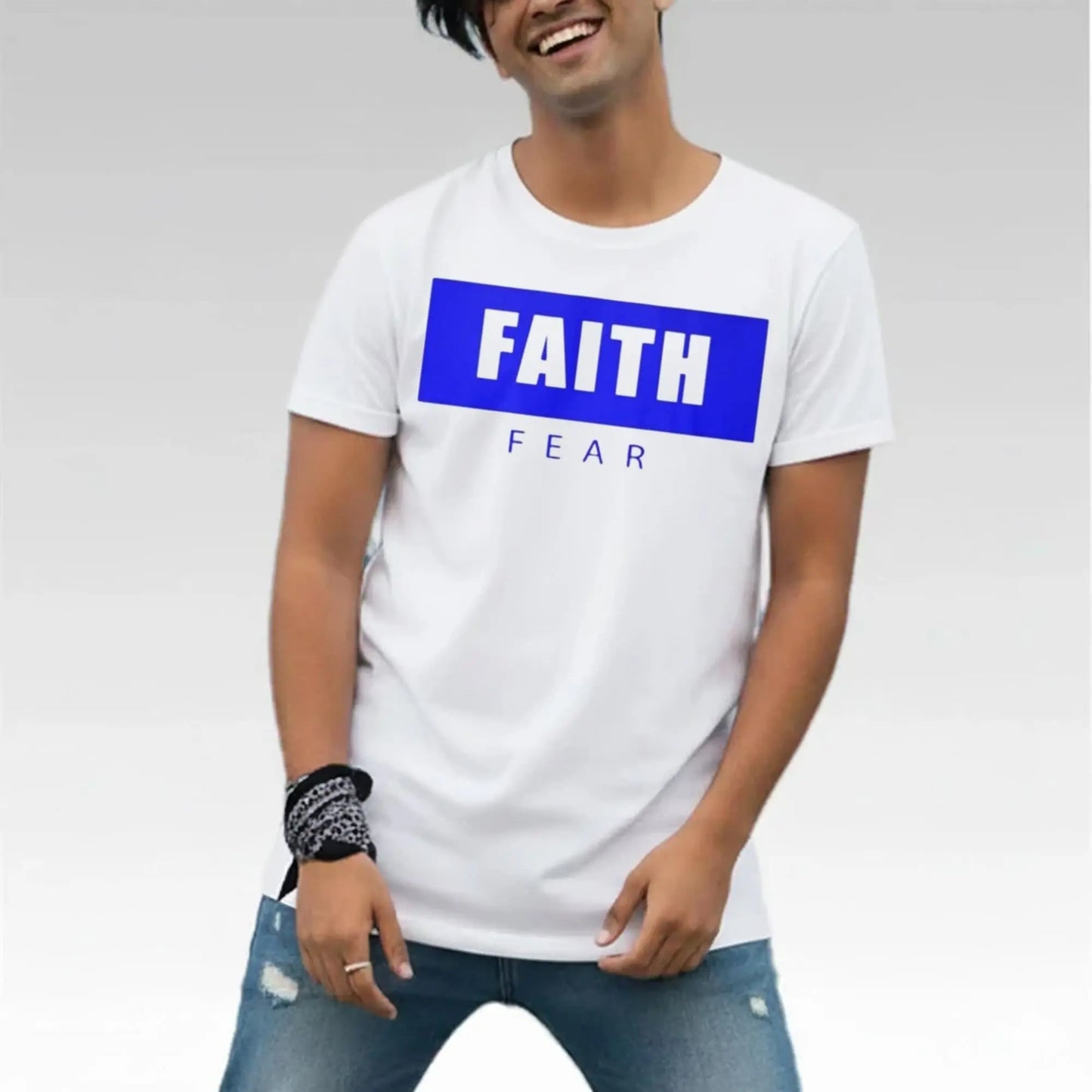 2025 Byu Cougars Football Faith Fear Shirt - Bigfirefashion