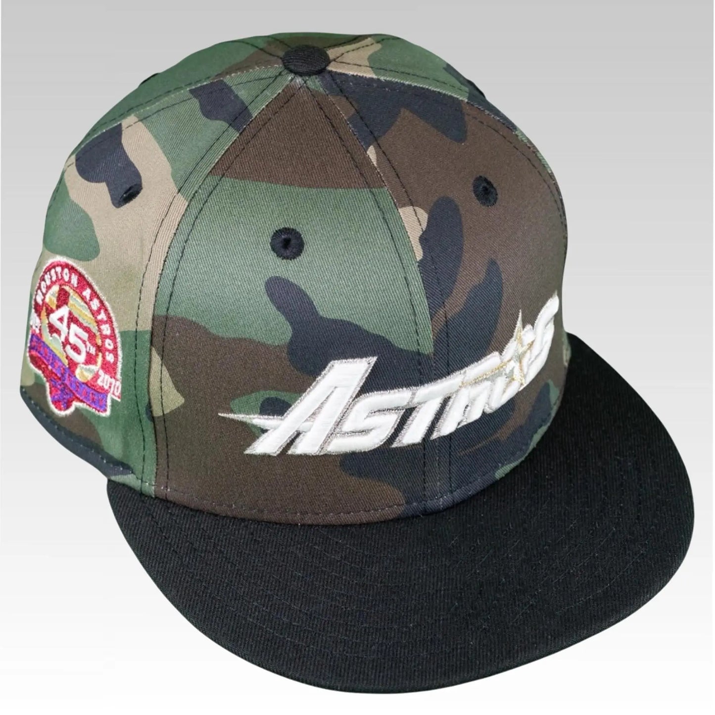 2025 Camo Houston Astros 45th Year Anniversary Hat - Bigfirefashion