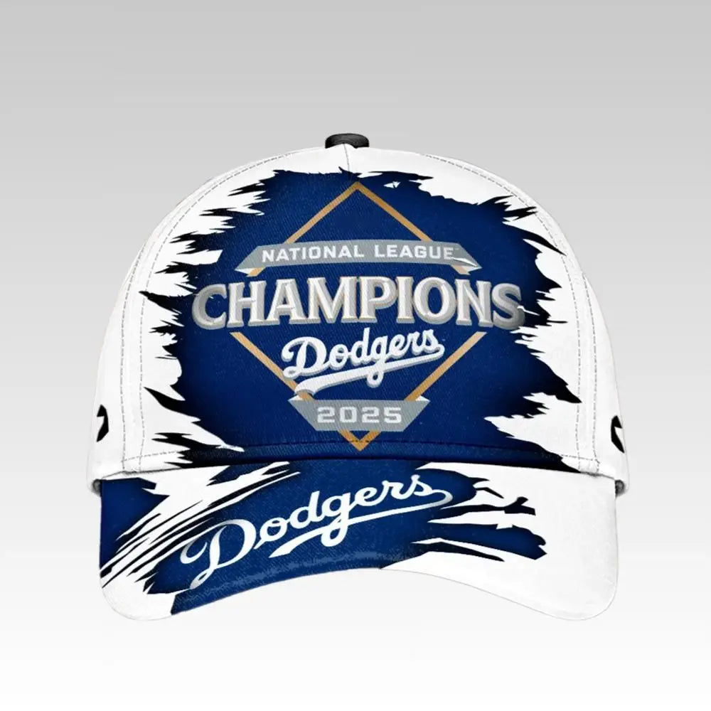 2025 Dodgers National League Champions Cap - Bigfirefashion