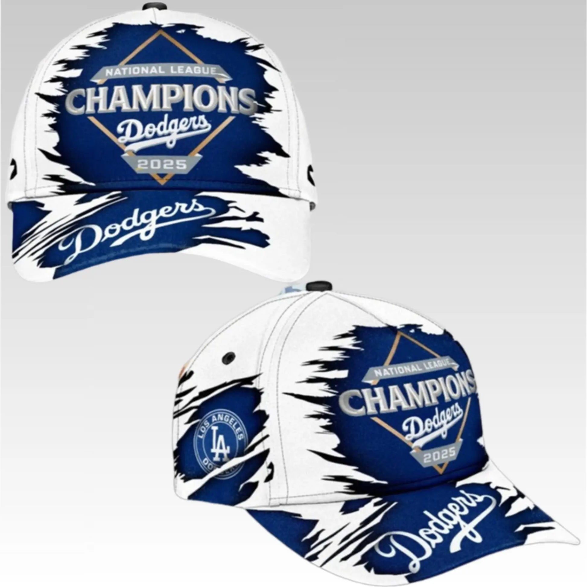 2025 Dodgers National League Champions Cap - Bigfirefashion