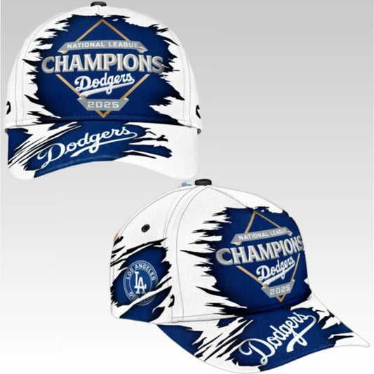 2025 Dodgers National League Champions Cap - Bigfirefashion