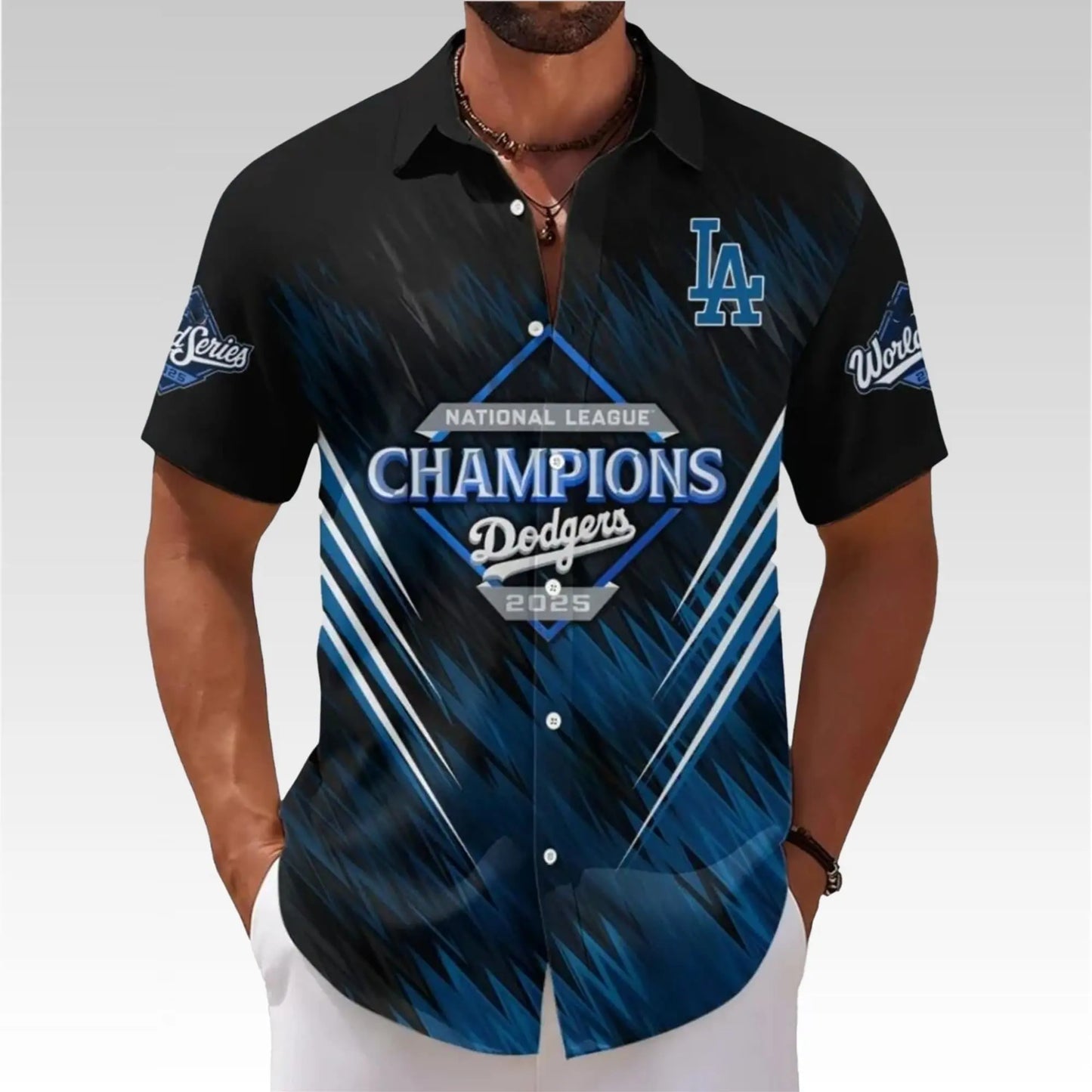 2025 Dodgers National League Champions World Series Shirt - Bigfirefashion