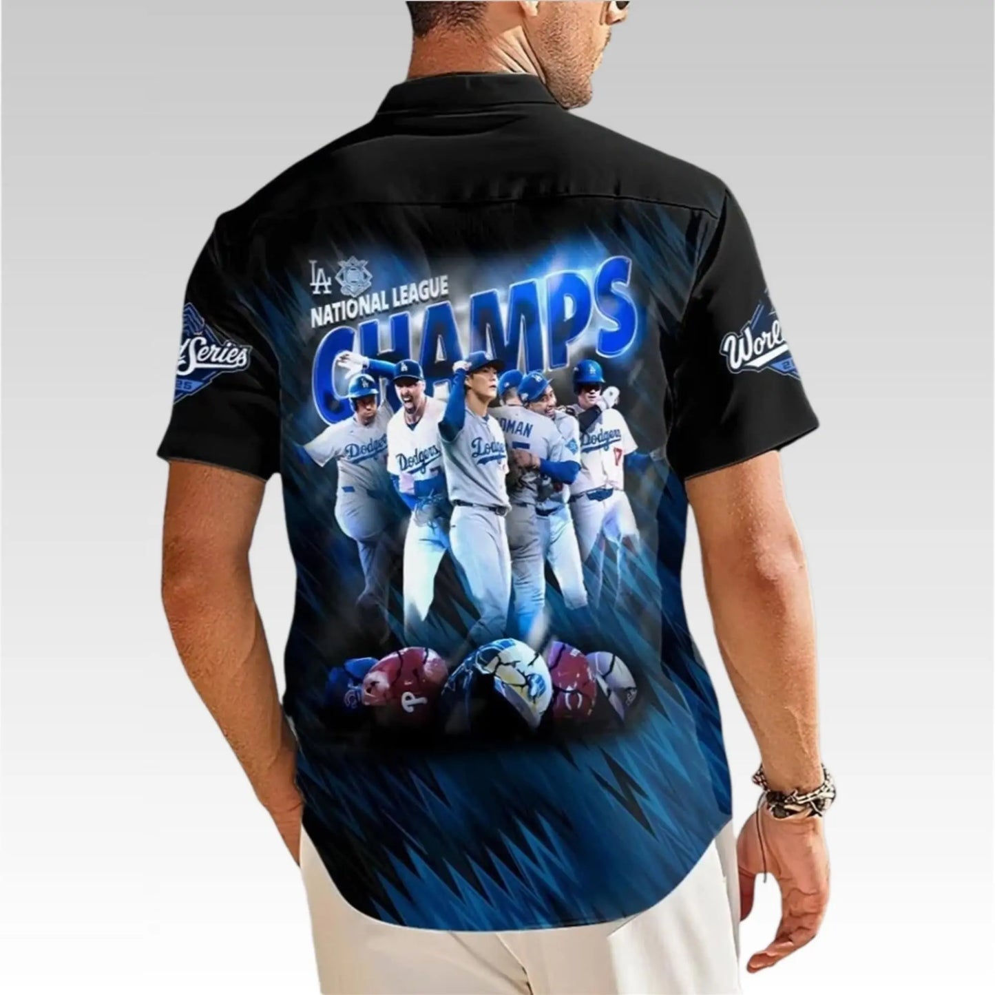 2025 Dodgers National League Champions World Series Shirt - Bigfirefashion