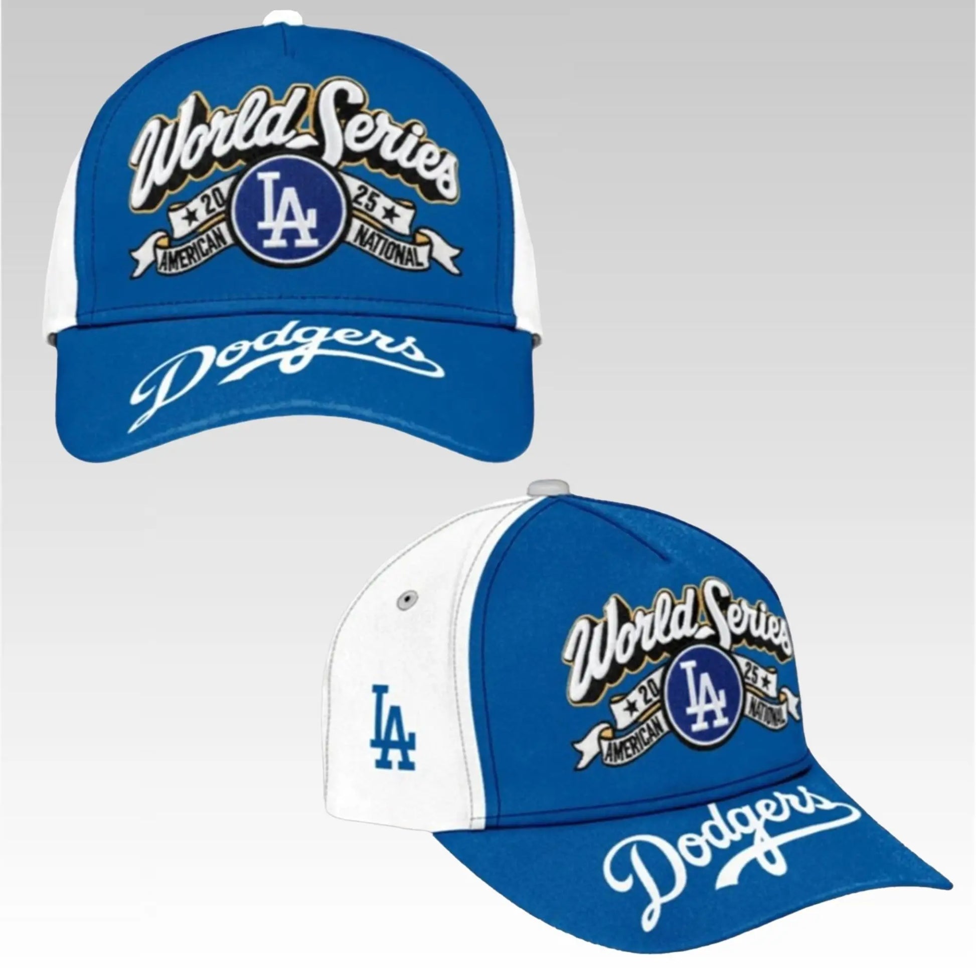 2025 Dodgers World Series American National Cap - Bigfirefashion