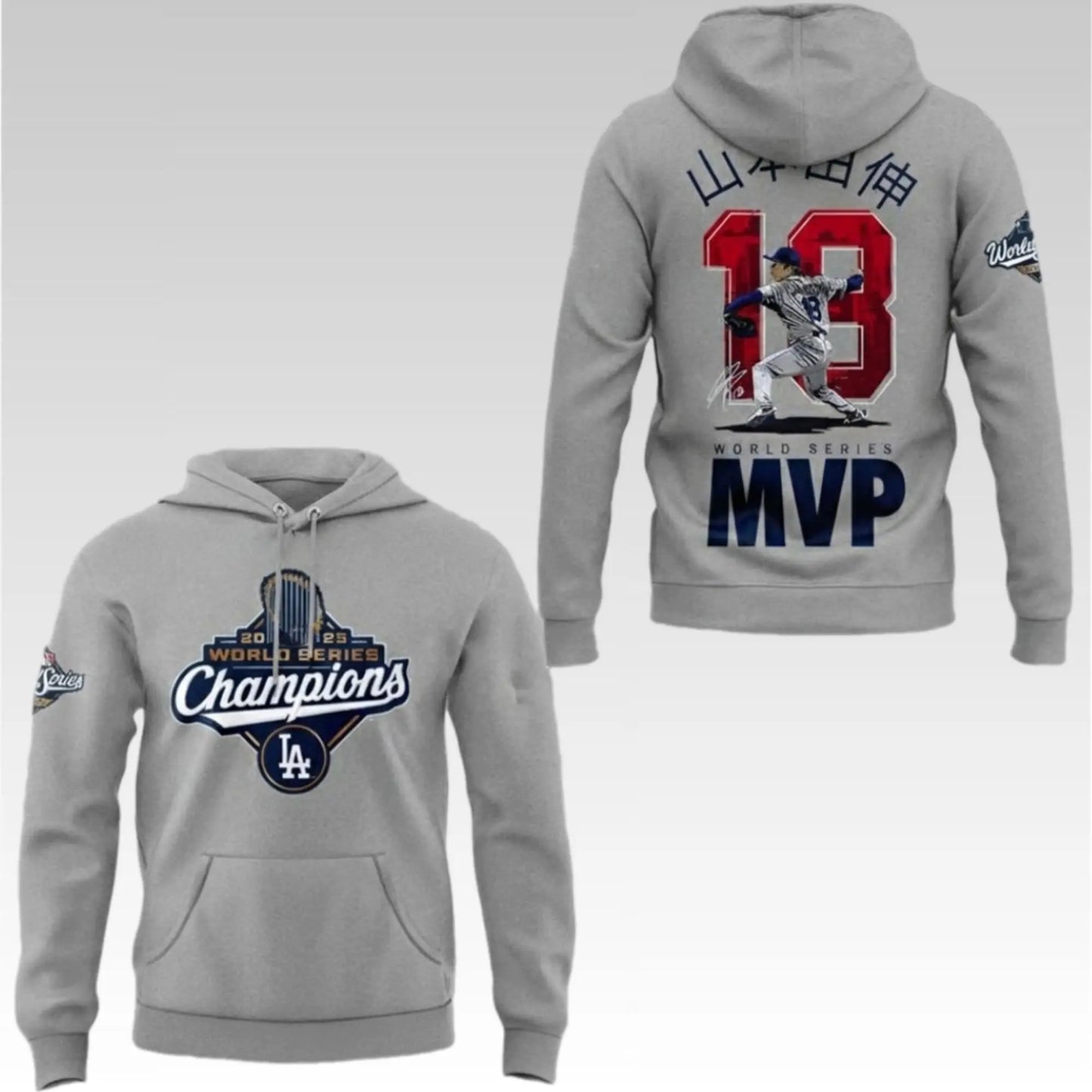 2025 Dodgers Yamamoto MVP World Series Champions Shirt - Bigfirefashion
