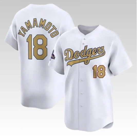 2025 Dodgers Yoshinobu World Series Jersey - Bigfirefashion
