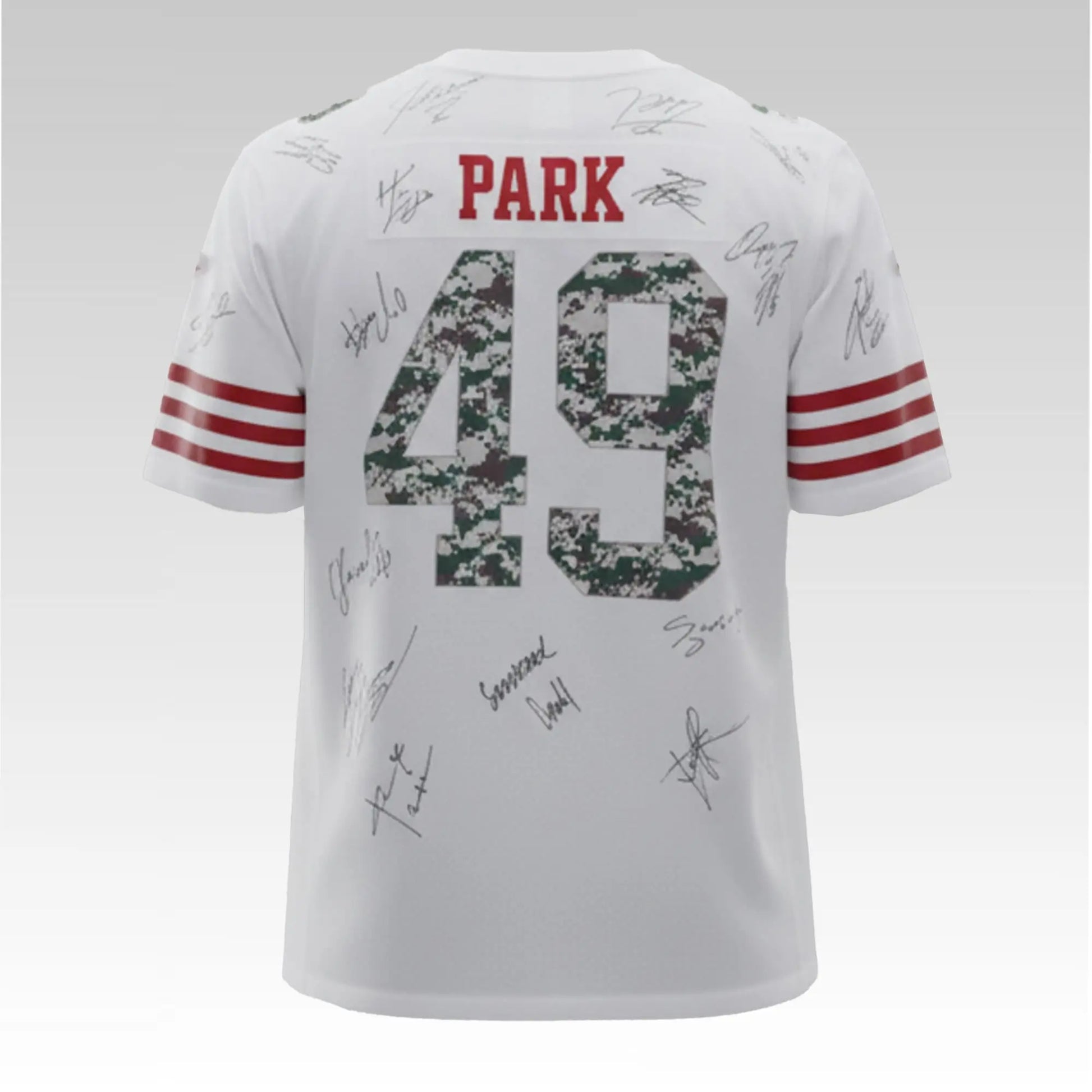 2025 George Kittle Park San Francisco 49ers Salute to Service Jersey - Bigfirefashion