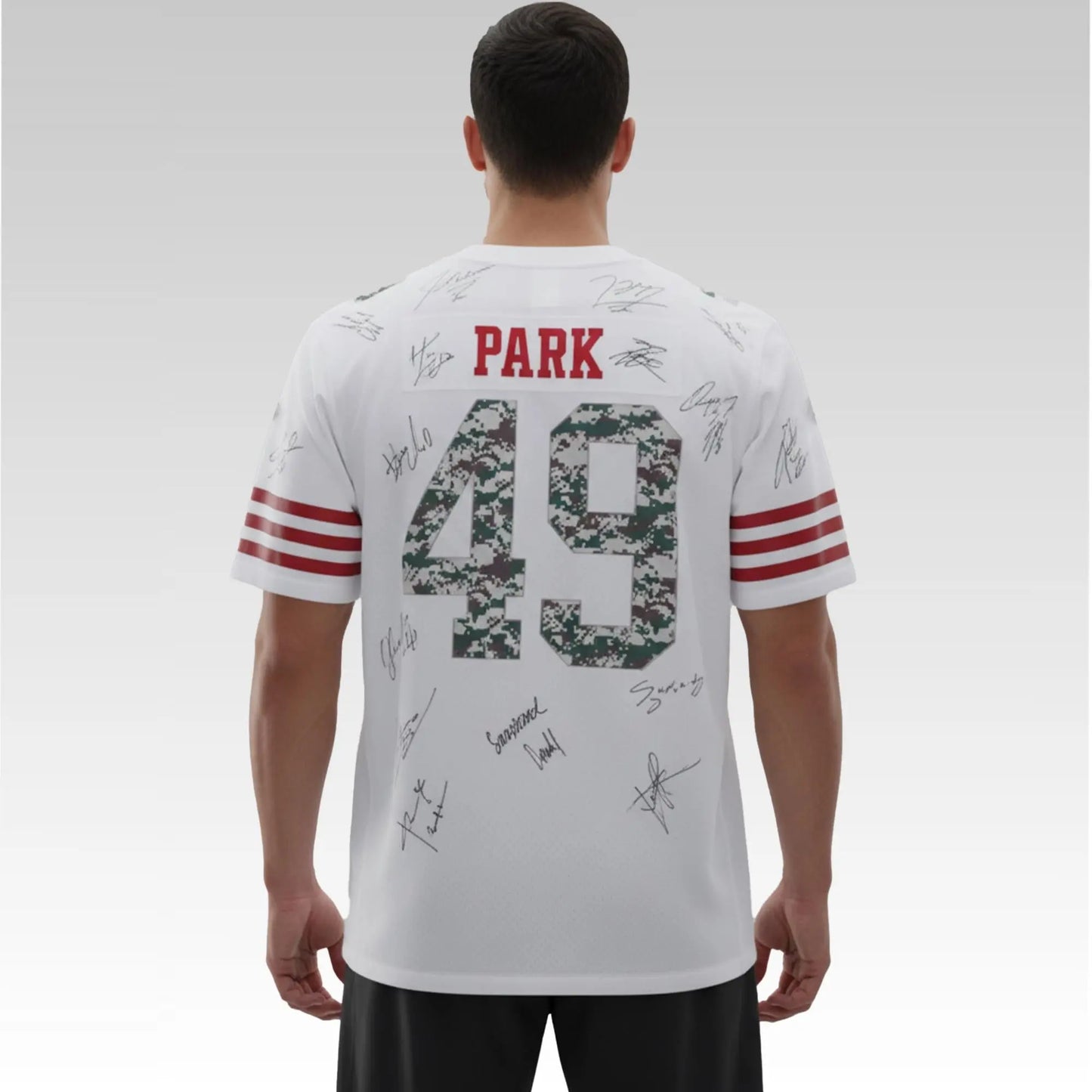 2025 George Kittle Park San Francisco 49ers Salute to Service Jersey - Bigfirefashion