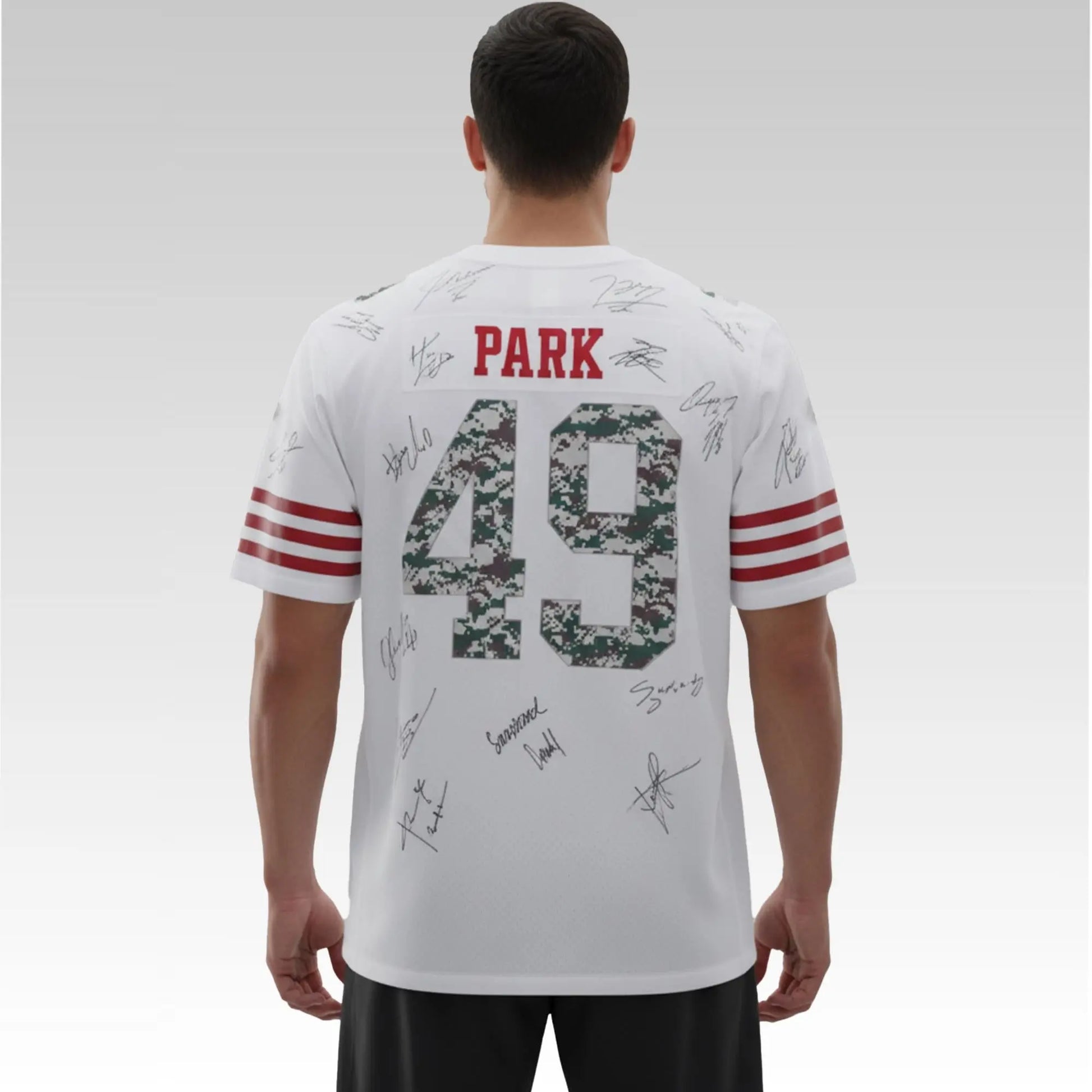 2025 George Kittle Park San Francisco 49ers Salute to Service Jersey - Bigfirefashion