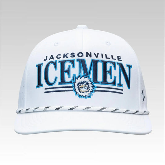 2025 Jacksonville Icemen White Hat - Bigfirefashion