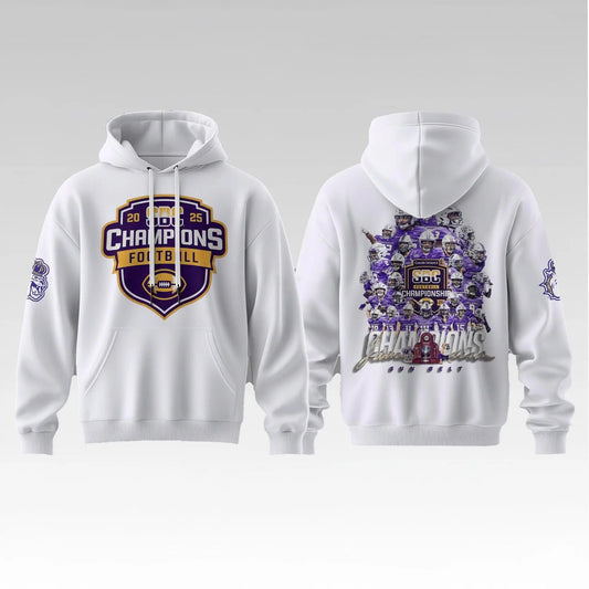 2025 James Madison Dukes Sun Belt Champions Hoodie Bigfirefashion